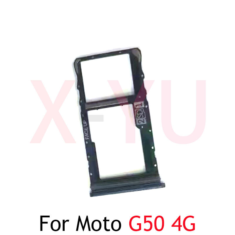 Dla Motorola Moto G50 4G 5G uchwyt na kartę SIM gniazdo Adapter części zamienne do naprawy
