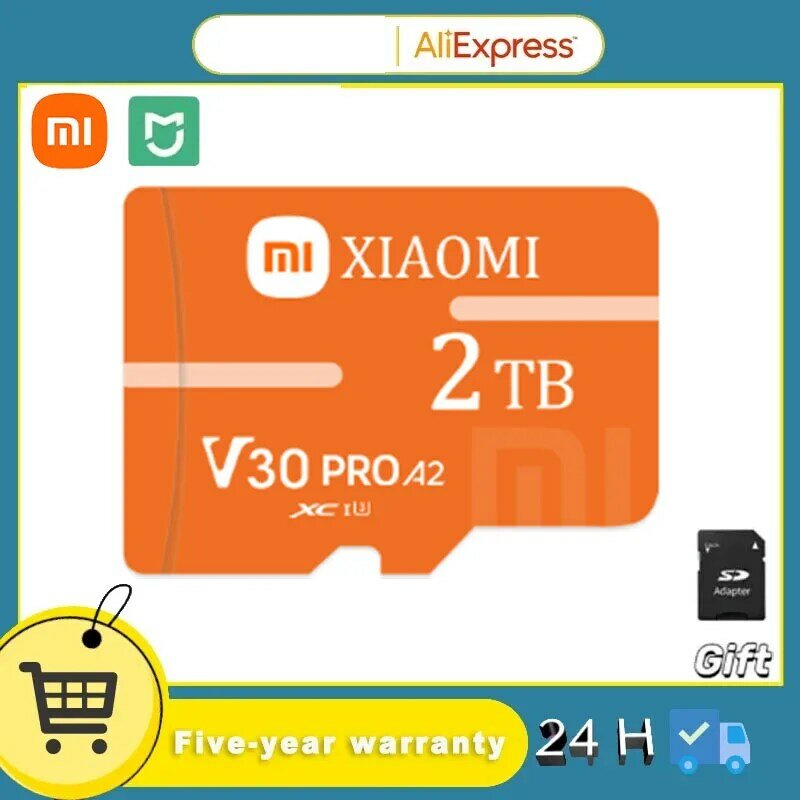 MIJIA-Carte mémoire Mini SD/TF Xiaomi Extreme Pro, haute vitesse, 1 To, 256 Go, 2 To, 128 Go, 512 Go