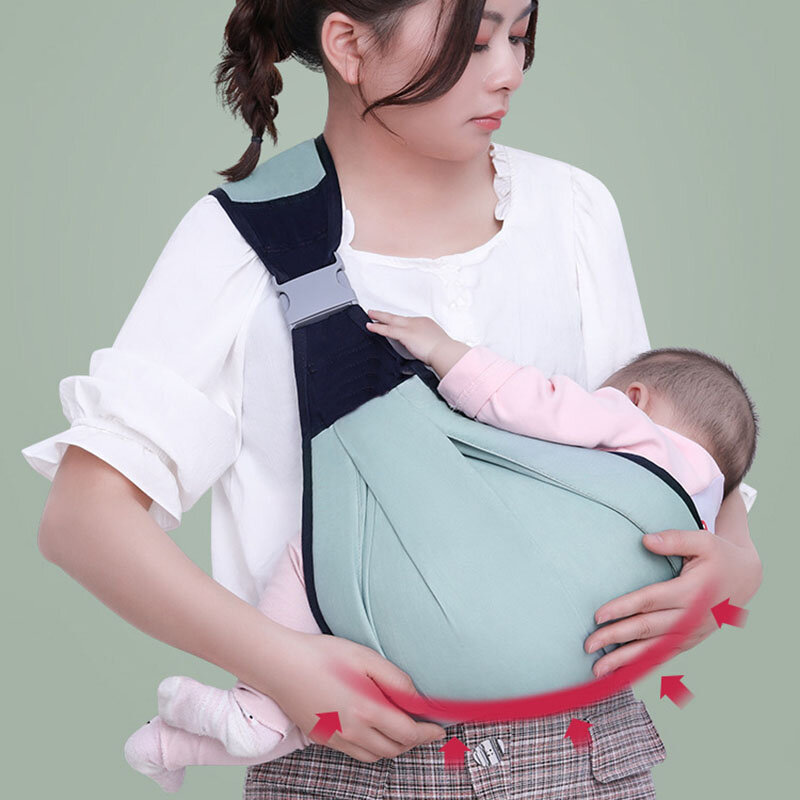 신생아 캐리어 랩, 조절 가능한 아기 캐리어 링 슬링, 유아 캐리어 액세서리, 쉬운 휴대 인공물, 인체 공학적