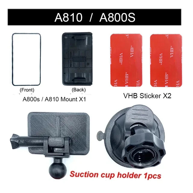 For 70mai pro plus+A500s suction cup holder for 70mai A800S A810 Lite d08 d02 DVR Holder for 70mai A200 A500s Mount