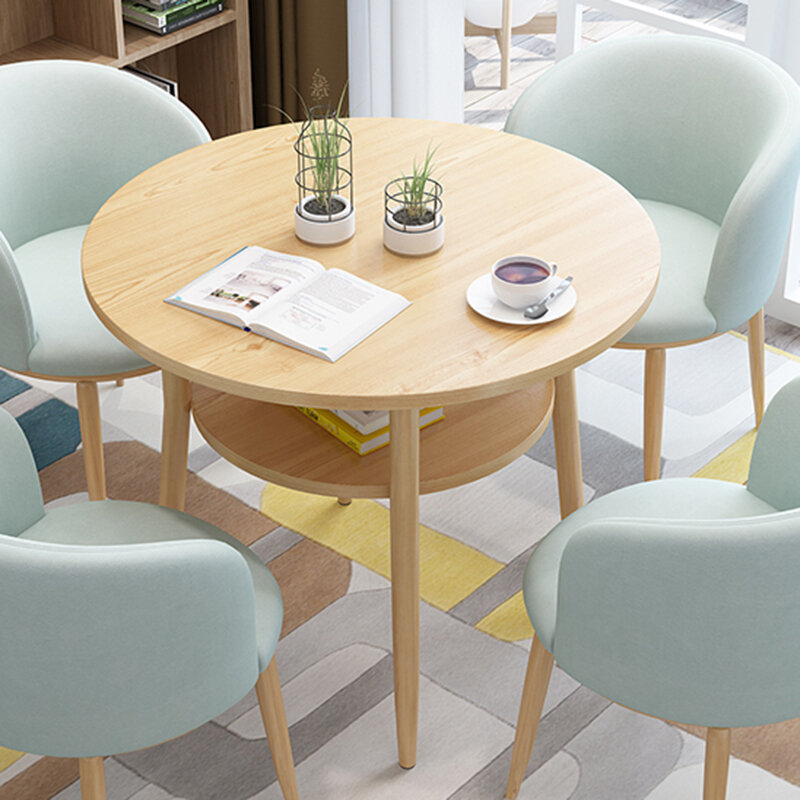 Set di tavolini da caffè rotondi in marmo di design sgabello tavolino da salotto in marmo sedie accento Traje De Sala De Estar Set ristorante