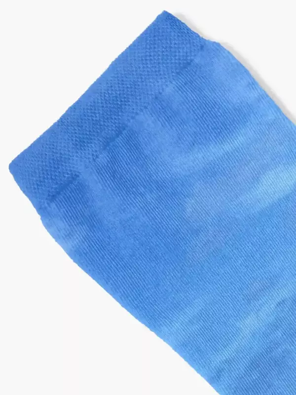 Calcetines antideslizantes para hombre y mujer, medias con estampado de olas azules del océano, regalos de lujo
