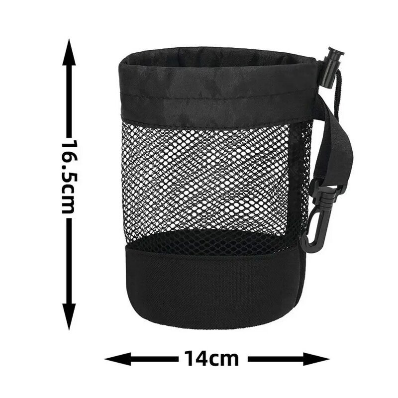 Durable Golf Accessories Mesh Net Bag Waist Pack Tennis Carrying Nylon Golf Ball Bag Storage Bag Golf Pouch Golf Ball Pouch