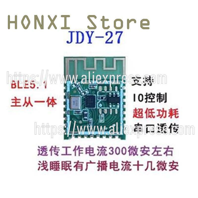 1 pz JDY-27 master-slave modulo passante 5.1 modulo bluetooth integrato BLE distanza di bassa potenza per inviare APP