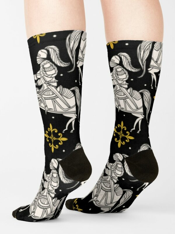 Носки Teutonic Knight средневековый воин дизайнерские брендовые противоскользящие женские носки для футбола мужские