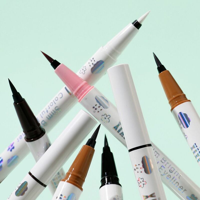 Silkworm Pencil Cosmetics Face Drawing Liquid Eyeliner Pen Eye Makeup Tool Eye Liner Pencil penna Eyeliner colorata