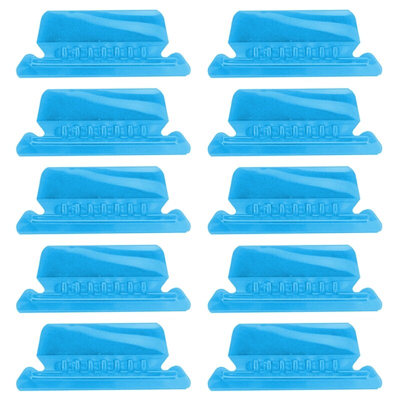 Conjunto de 10 guias de pasta de arquivo para pendurar arquivos de plástico colorido claro pendurado pasta de arquivo etiquetas 2 "abas e inserções