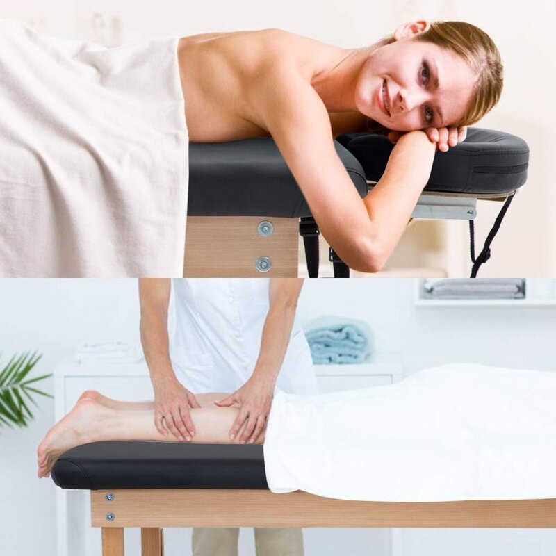 Altura ajustável Massage Table, fixo Massage Table1000, Libras Capacidade de Peso, Heavy Duty Spa Table,74 "Comprimento, 28" Largura