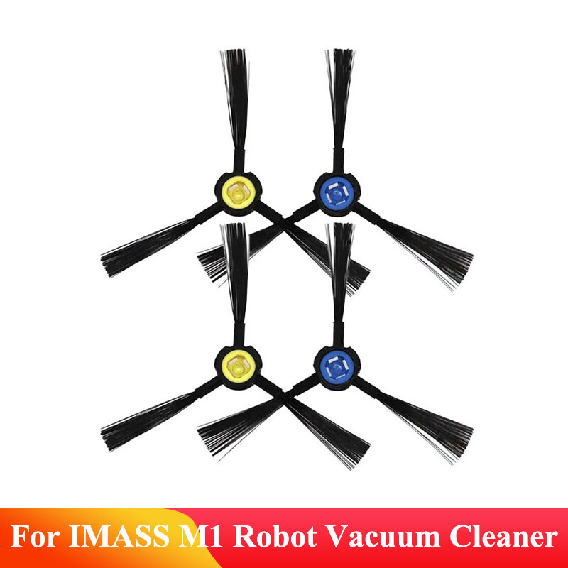 Sikat sisi putar, sikat pengganti untuk IMASS M1 Robot penyedot debu sikat suku cadang aksesori rumah tangga