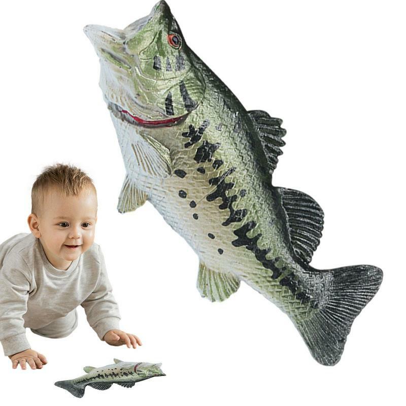 Mainan figur aksi realistis simulasi Salmon Snapper merah Tuna mainan simulasi figur aksi anak-anak mainan pendidikan