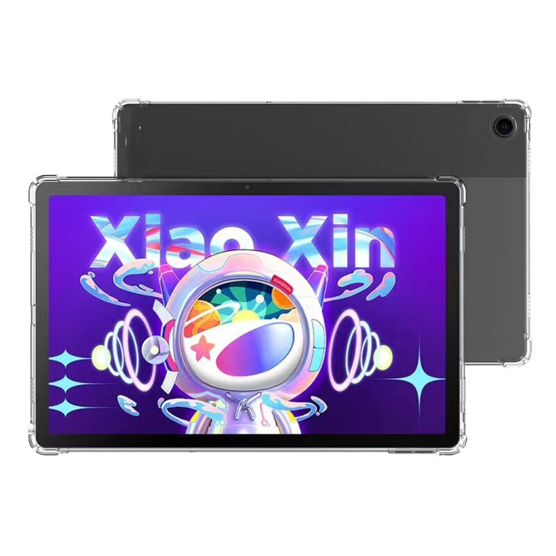Casing Pelindung TPU untuk Lenovo Xiaoxin Pad 10.6 Inci 2022 TB125F TB-128 Cangkang Penutup Belakang Tablet Transparan Xiaoxin Pad 2022