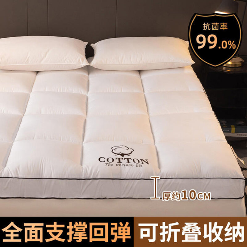 Матрас для отеля, утолщенный матрас для дома, односпальная и двуспальная кровать, для студентов общежития, особый наматрасник, мягкая подушка