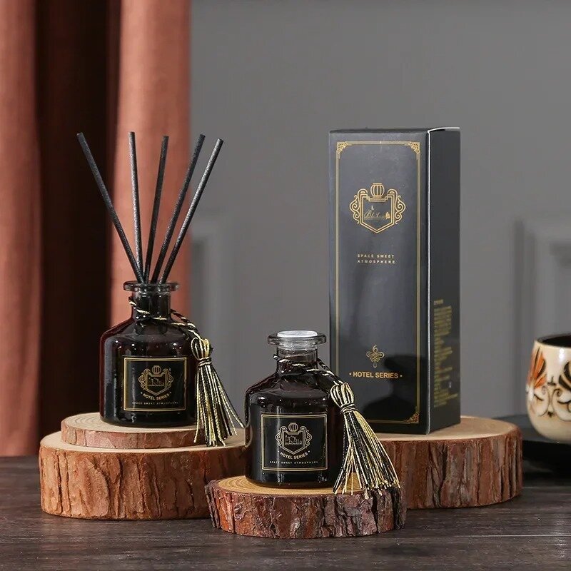 50ml Hilton Shangri-La Aroma Oil Diffuser Sets  with Natural Fresh and light fragrance Air for Living Room Home Fragrance Toilet