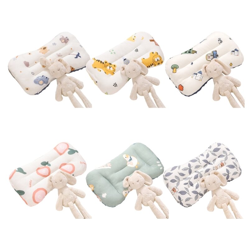 Multifunctional Baby Bean Pillow Neck Support Cushion Pad Newborn Nursing Pillows Breathble All Season for Children