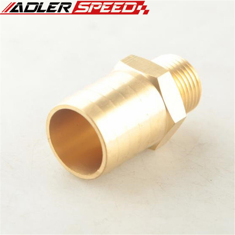 1" Inch Male To 1/2"Inch NPT Straight Brass Hose Barbs Thread Pipe