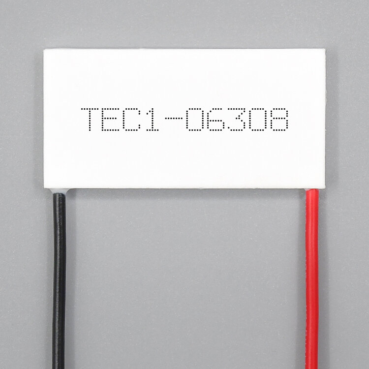 Média Potência Semiconducting Peltier Cooler Strip, importado, 20*40mm, para comercial, grande diferença de temperatura, Tec1-06308