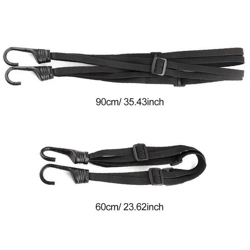 2pcs Luggage Durable Bungee Cord Adjustable Length With Dual Hook Multi-Purpose