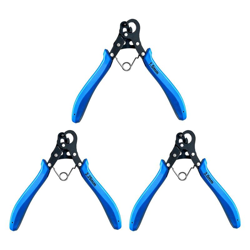 Rings Plier Sturdy Portable Round Nose Pliers with Nonslip Handle for Earrings Bracelets Necklaces Hobby DIY Wire Wrapping Tool
