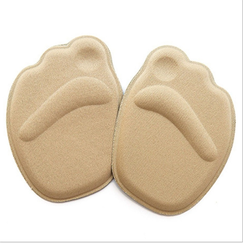 10 pezzi sandali adesivi antiscivolo Pad dell'avampiede per le donne tacchi alti inserto per alleviare il dolore solette cuscino per le dita scarpe per la cura del piede Pad