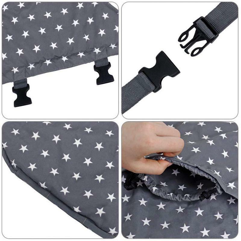 Cintura di sicurezza per seggiolone portatile da 8-36 mesi cintura protettiva per l'alimentazione dei neonati lavabile in lavatrice morbida 2 stile per fodere per cinture