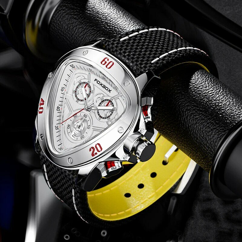 Ligeファッションビジネスメンズ腕時計トップの高級ブランドビッグダイヤルクォーツ腕時計メンズナイロンストラップ防水腕時計レロジオmasculi
