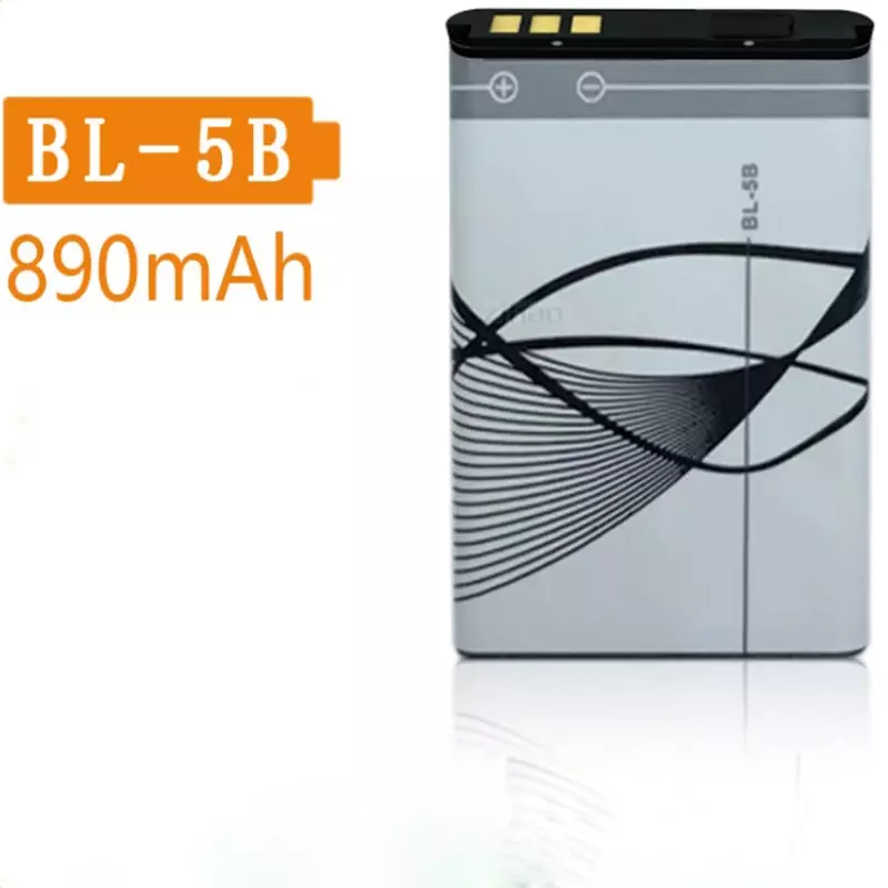 Phone Battery BL-4C BL-5C BL-4UL BL-5B BL-5J  For Nokia 6100 6300 6260 6136S 2630 5070 C2-01 BL 4C BL 5C BL5C Battery