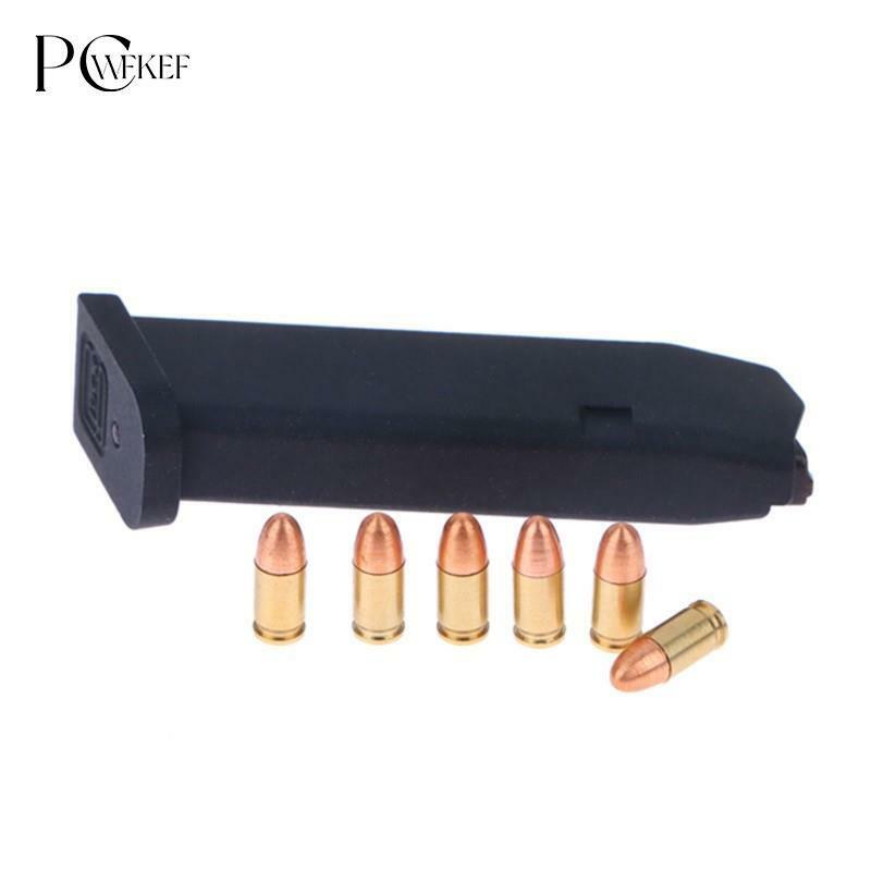 Antike Kugeln Mini Pistole Pistole Teile für Mini Glock G17 zusätzliches Zubehör Legierung Empire Bullets Magazin Clip Zubehör