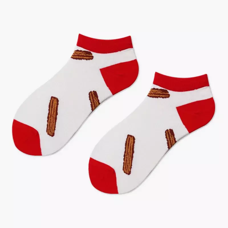 1 paar Sommer Trendy Glücklich Socken Männer Baumwolle Boot Mann Socken Interesse Lustige Originalität Harajuku söckchen Lebensmittel Obst
