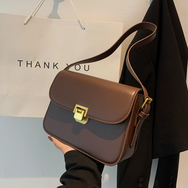 сумка через плечо сумка женская Сумки на плечо MOODS для женщин в стиле ретро, новинка 2023, дизайнерская роскошная сумка через плечо, сумка-мессенджер с двумя ремешками, качественный мини-портфель