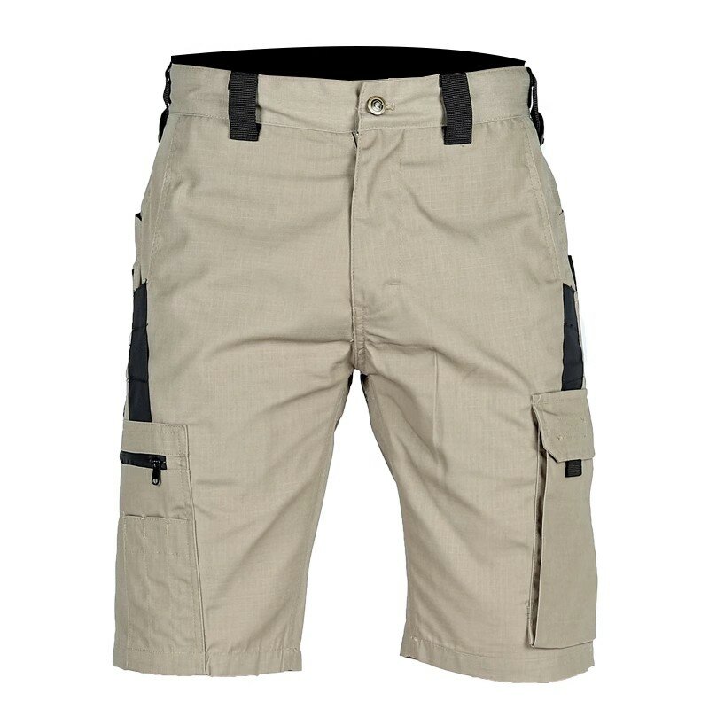 GL กางเกงขาสั้นยุทธวิธีกันน้ำสำหรับผู้ชาย, กางเกงขาสั้นคาร์โก้ระบายอากาศได้มีกระเป๋าหลายช่องทหารผู้บุกรุก