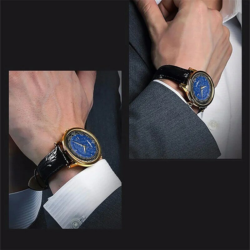 Relógio de pulso de luxo masculino, quartzo, impermeável, luminoso, com data, aço inoxidável, esportivo, masculino