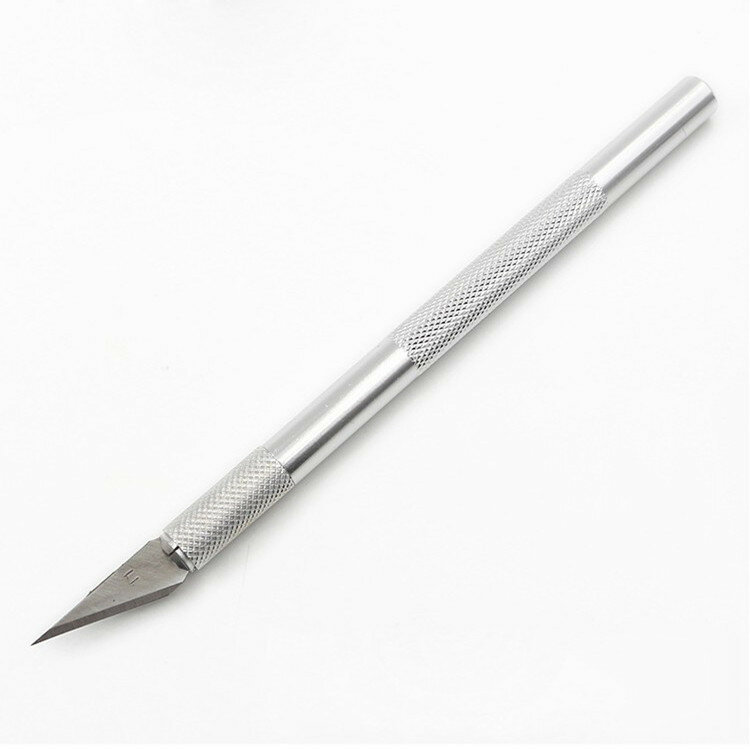 1 комплект, нож для лезвие для скальпеля с металлической ручкой, резак для деревянной бумаги, ручка для гравировки, принадлежности для резки, DIY Универсальный канцелярский нож, нож
