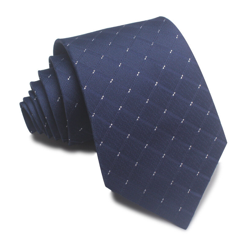 Corbata de boda de colores mezclados para hombres, accesorios de traje de negocios, color negro sólido, nuevo estilo, venta al por mayor, 2023