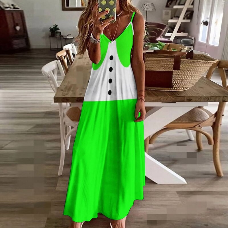 Sukienka Twiggy Ramirez (wersja czysta) bez rękawów sukienka ubrania dla kobiet suknie wieczorowe sukienki damskie