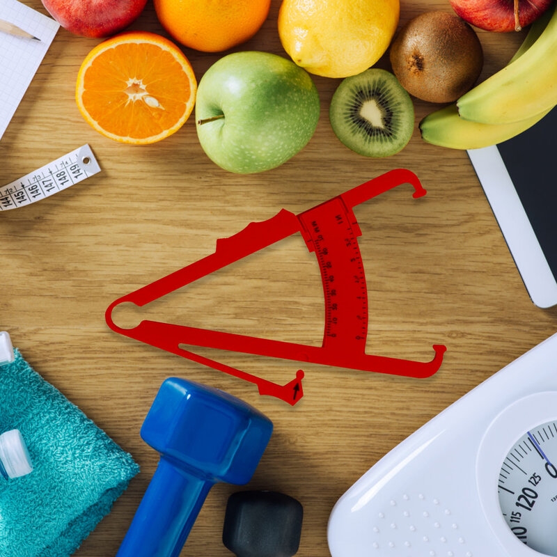 Personal Body Fat Caliper Skin Analyzer Measure Charts Fitness Slim Keep Health Tester Body Fat Monitor Sebum Meter Folder