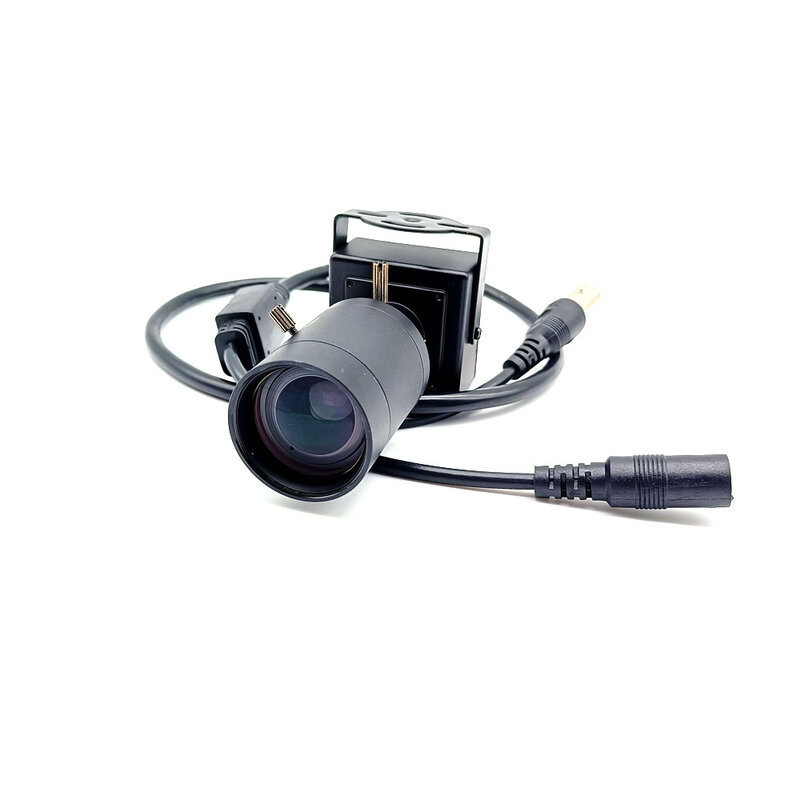 M12 5-50mm obiektyw z ręczną regulacją ostrości 1080P AHD/CVBS Mini wyprzedzający aparat analogowy CCTV 35mm zamontowana samochodowa kamera OSD