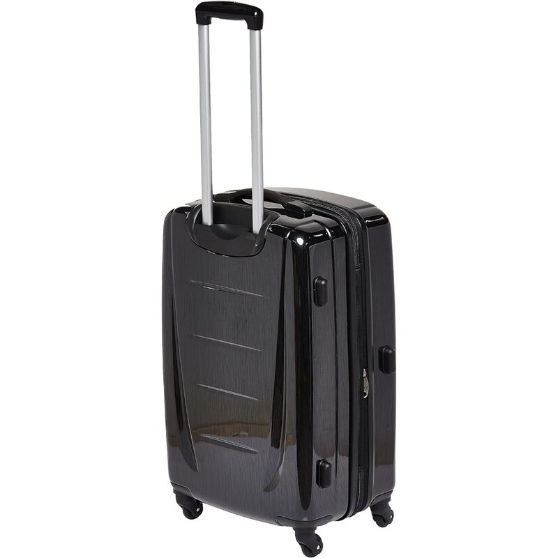 Luggage Sets Hardside Luggage with Spinner Wheels, 3-Piece Set (20/24/28), Brushed Anthracite