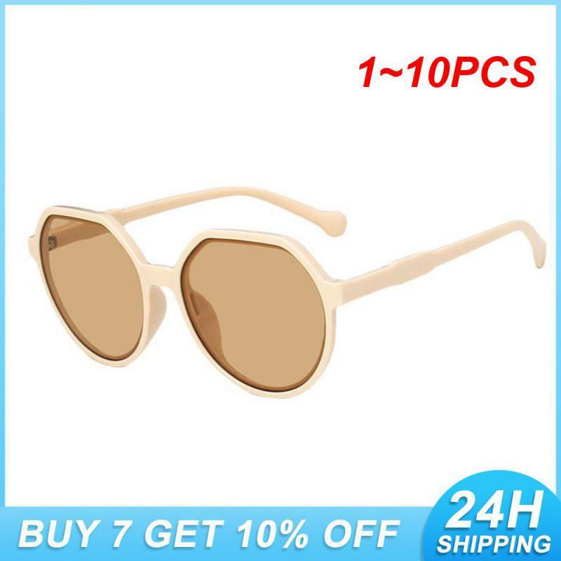 1 ~ 10 Stück Luxus randlose quadratische Sonnenbrille Schatten einfarbige Accessoires Sommerreise Sonnenbrille Gafas de Sol Travel