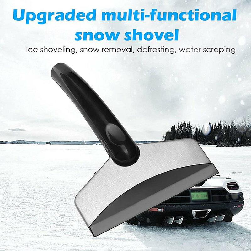 Car Snow Shovel Winter Windshield Defrosting Ice Scraper Tool Glass Snow Removal Tools Auto Accessories