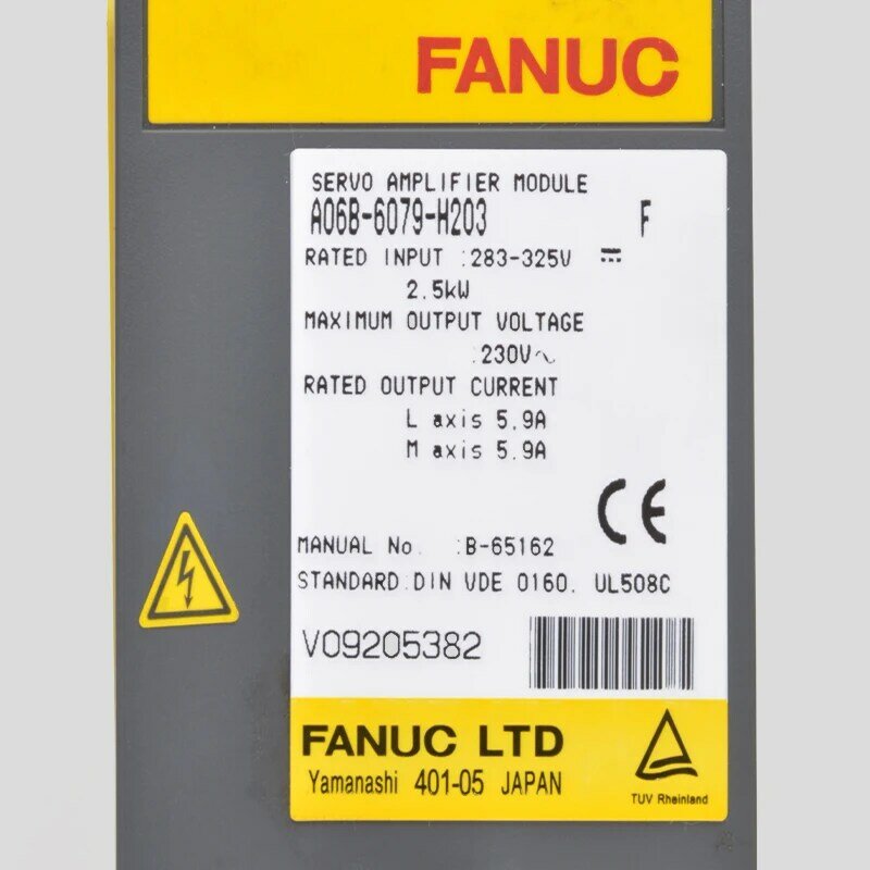 مضخم Fanuc fanuc ، a06b6079h202 a06b6079h203
