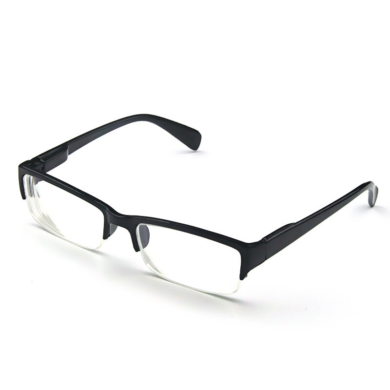 Der super leichte, halb randlose Brillen rahmen für Herren kann mit Anti-Blaulicht-Universal linsen mit Grad und großem Gesicht ausgestattet werden