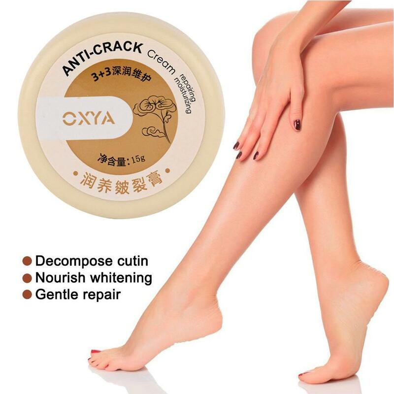 15g Anti-Drying Crack Foot Cream Anti-Drying Crack Hand Repair Heel Cracked Cream Cream Dead Removal Care Skin Feet T2O6
