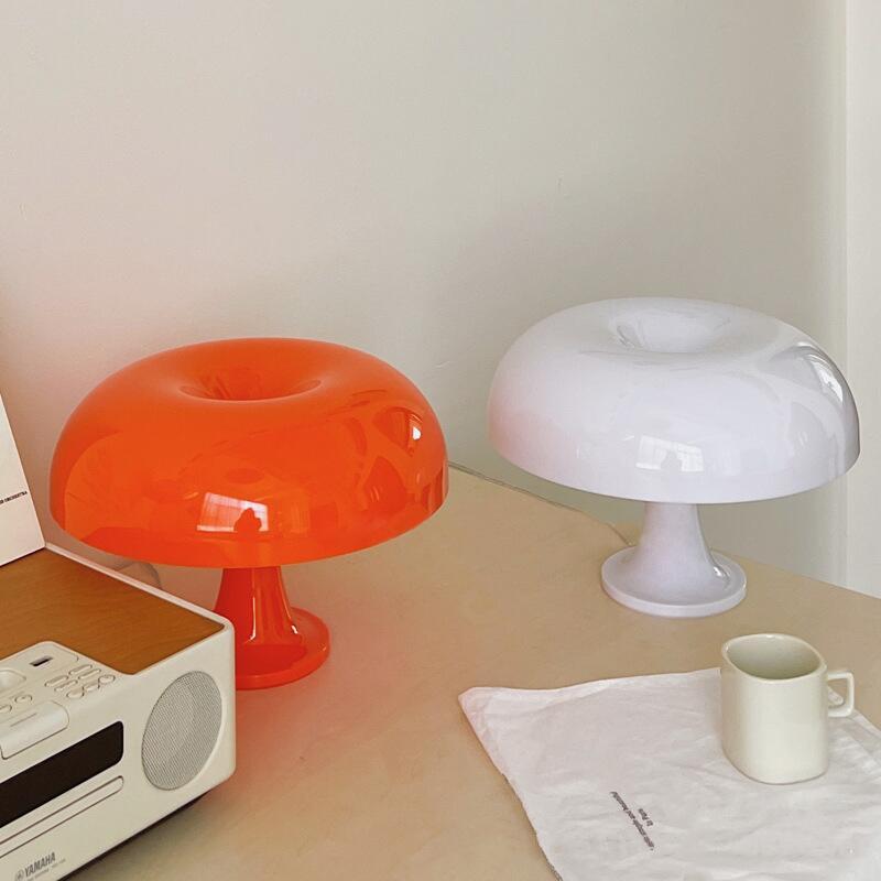 Lampu Meja Jamur Led untuk Kamar Tidur Hotel Dekorasi Ruang Tamu Samping Tempat Tidur Lampu Meja Kreativitas Modern Minimalis
