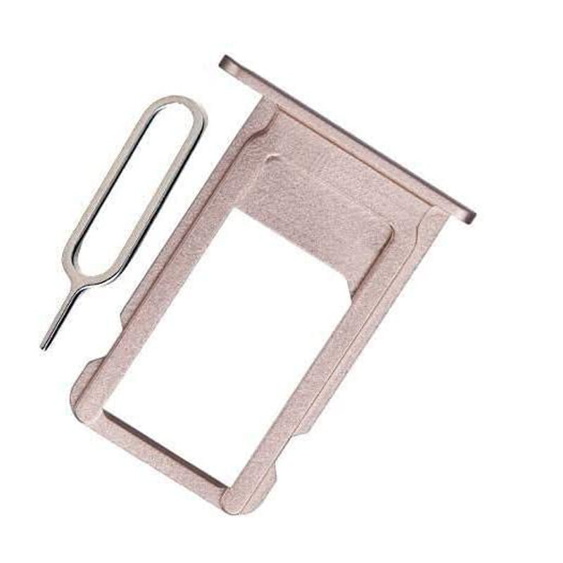 1 pc Metal SIM Card Slot Tray Holder Replacement Compatible with iPhone 6s Plus 2015 - Incl. SIM eject Pin Can print IMEI