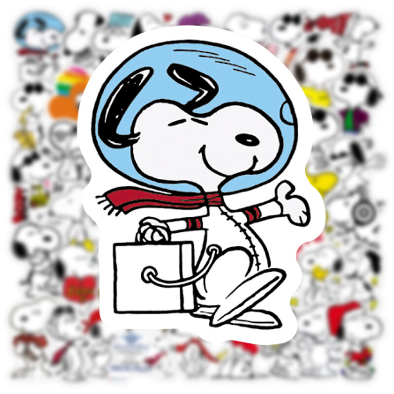 50 szt. Pies Snoopy Graffiti kubek na wodę podręcznik laptopa wodoodporna naklejka