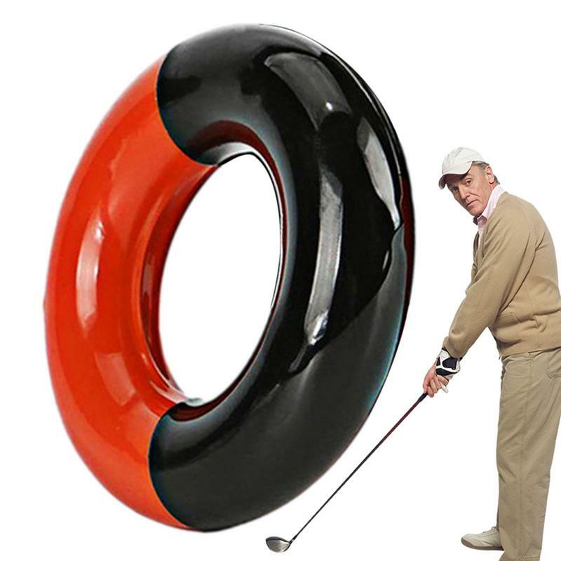 Entrenadores de Swing de Golf, entrenador de anillo de Club ponderado para columpio, anillo de peso de calentamiento, Donut de Golf ponderado para adultos y principiantes