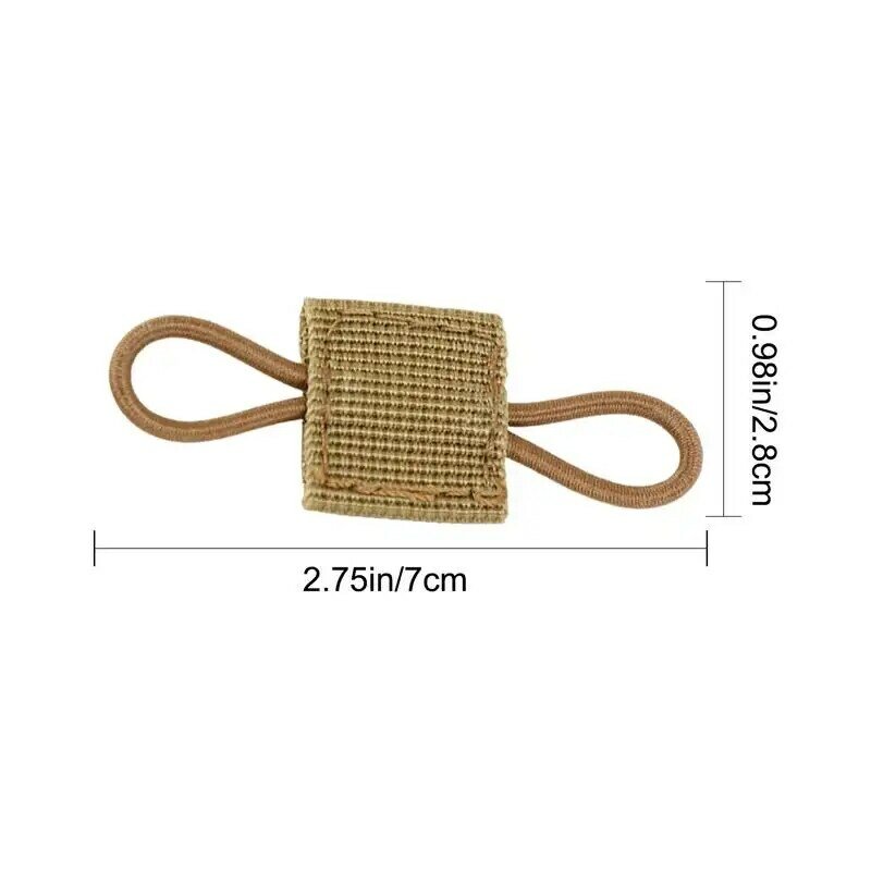 Web Elastic Webbing Retainer Gear Holder Clip Web Retainer With Strong Elastic Durable And Adjustable Gear Holder Clip Web