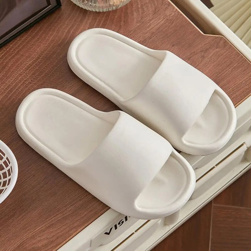 Chinelos de plataforma antiderrapante duráveis para mulheres, leves e confortáveis chinelos de Eva, uso interno e externo, macios