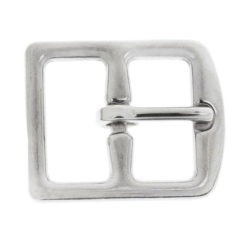 1.77" x 1.38" Stainless Steel Buckle for Horse Riding Stirrup Belt