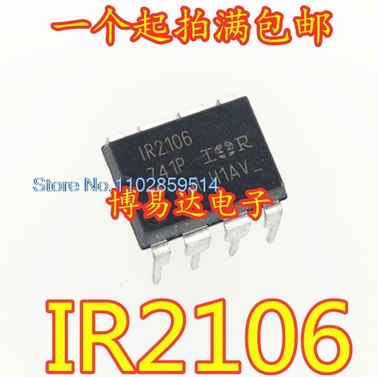 IR2106PBF IR2106 DIP-IC 8, lote 10Pc